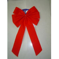 Red Christmas Bow w/ 6 Loops & 2 Streamers (41 Cmx30 Cmx7 Cm)